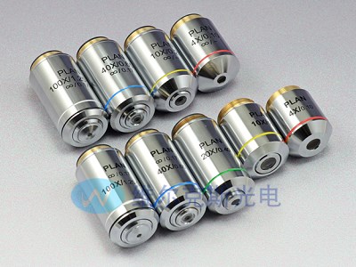 无限远平场消色差物镜