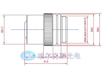 生物有限远物镜FA2X,FA4XN,FA5X,FA6X,FA10XN